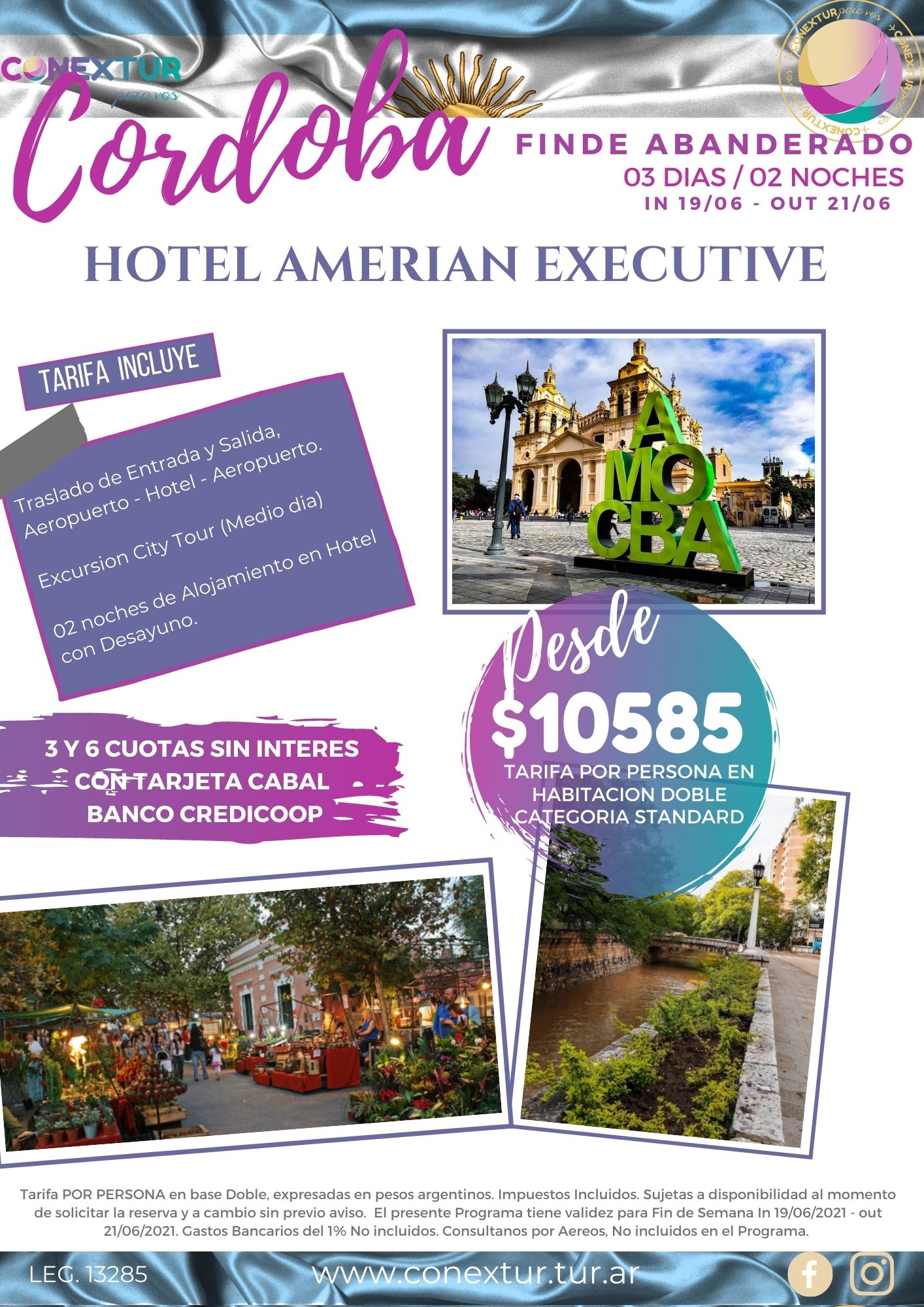 Hotel Amerian Executive - Cordoba Capital - Promo Junio